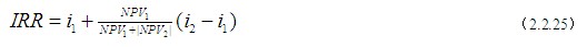 內(nèi)部收益率