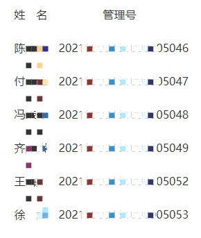 部分證書領(lǐng)取名單 部分證書領(lǐng)取名單